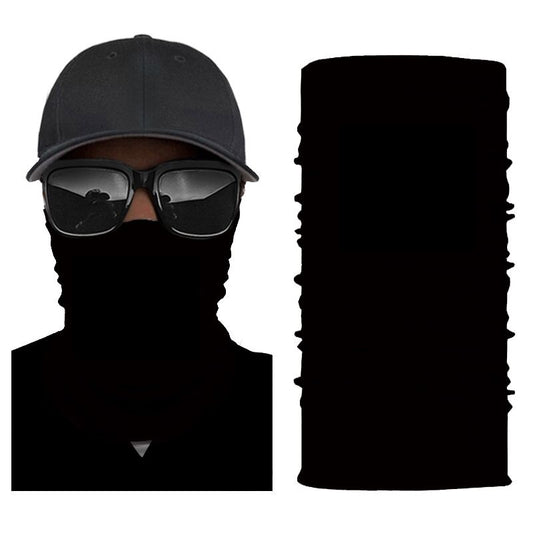 Kustom Republik Multifunktionstuch Schwarz unifarben