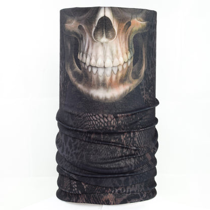 Kustom Republik Multifunktionstuch Snake Skull