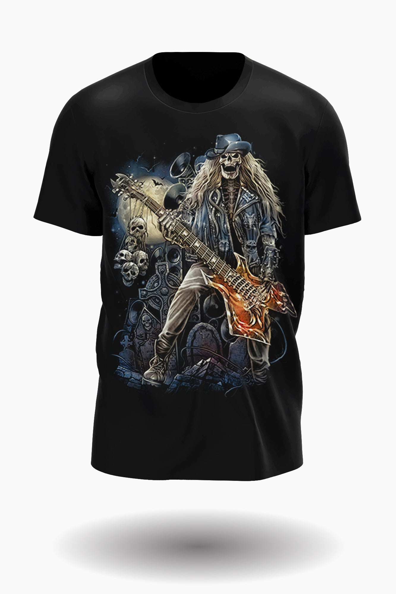 Wild Clothing Sensenmann Rockt im Krematorium T-Shirt