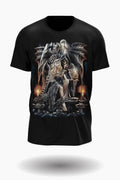 Wild Clothing Reaper und Königin auf dem Thron T-Shirt