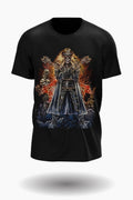 Wild Clothing Rockstar Skull in Hell T-Shirt