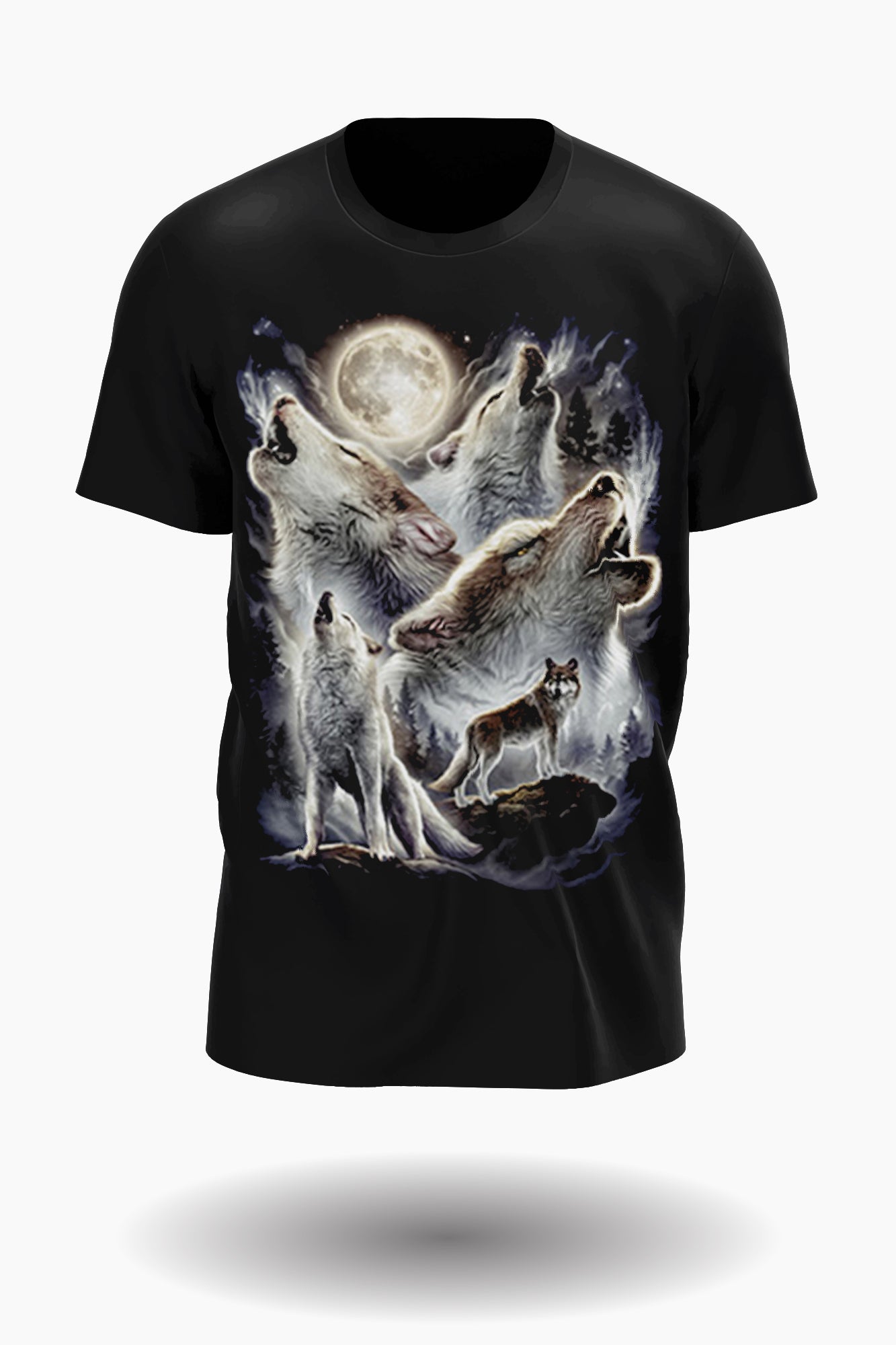 Wild Clothing Wolfsrudel Bereit zu jagen T-Shirt