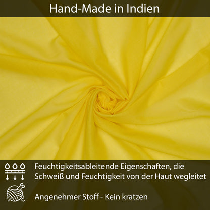 Baumwolltuch Gelb Uni