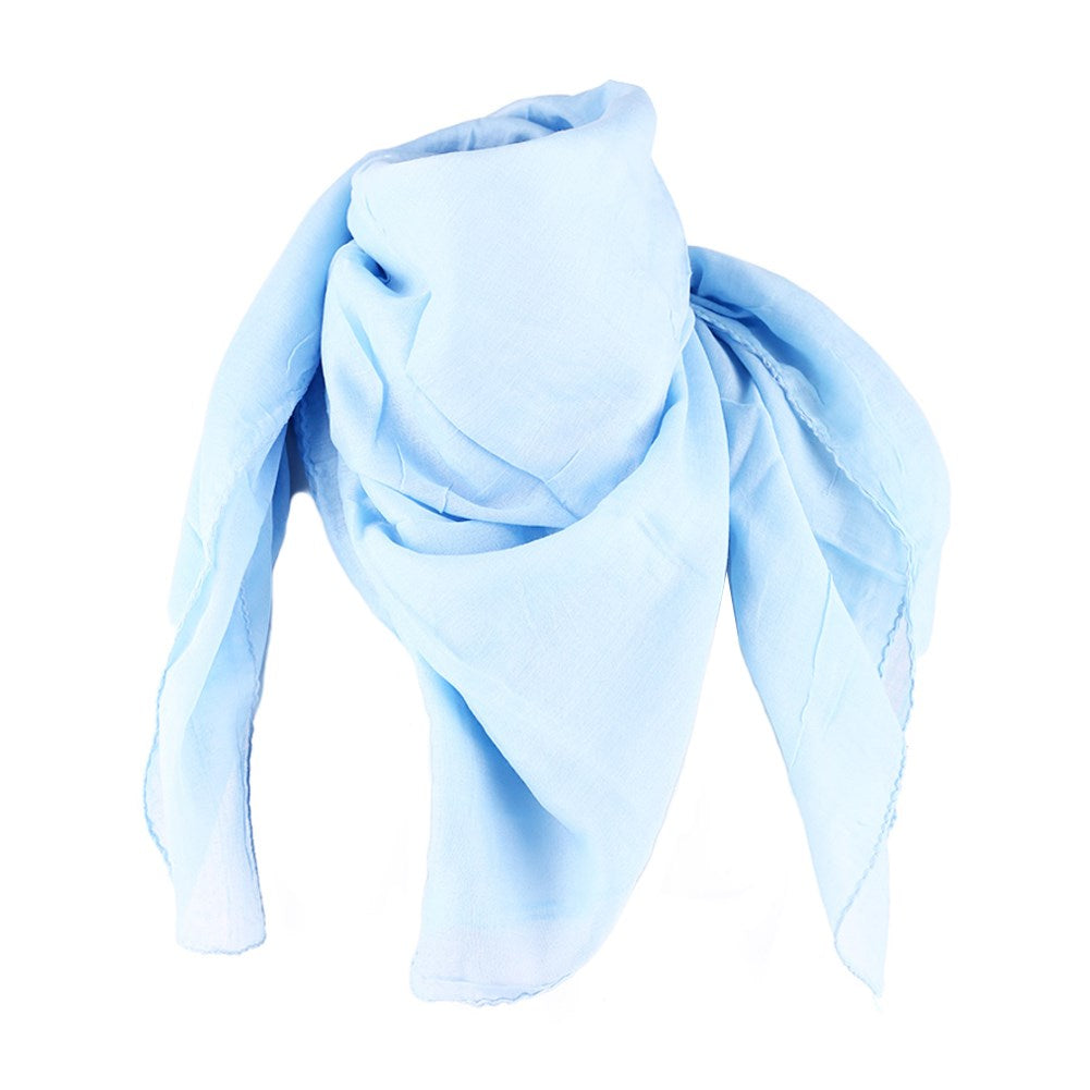 Baumwolltuch Eisblau
