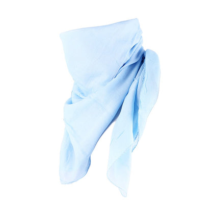 Baumwolltuch Eisblau