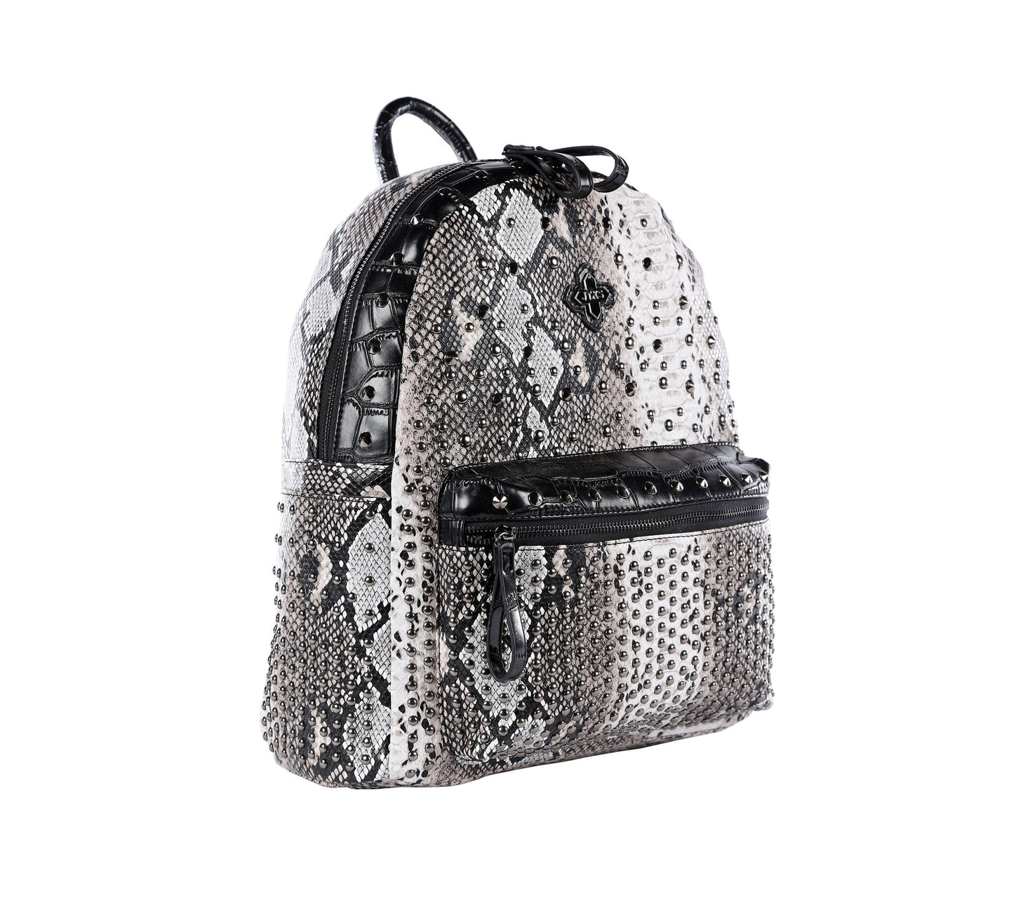 JTXS Schlangen Rucksack mit Nieten