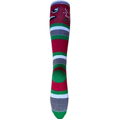 Gestreifte Monster Socken