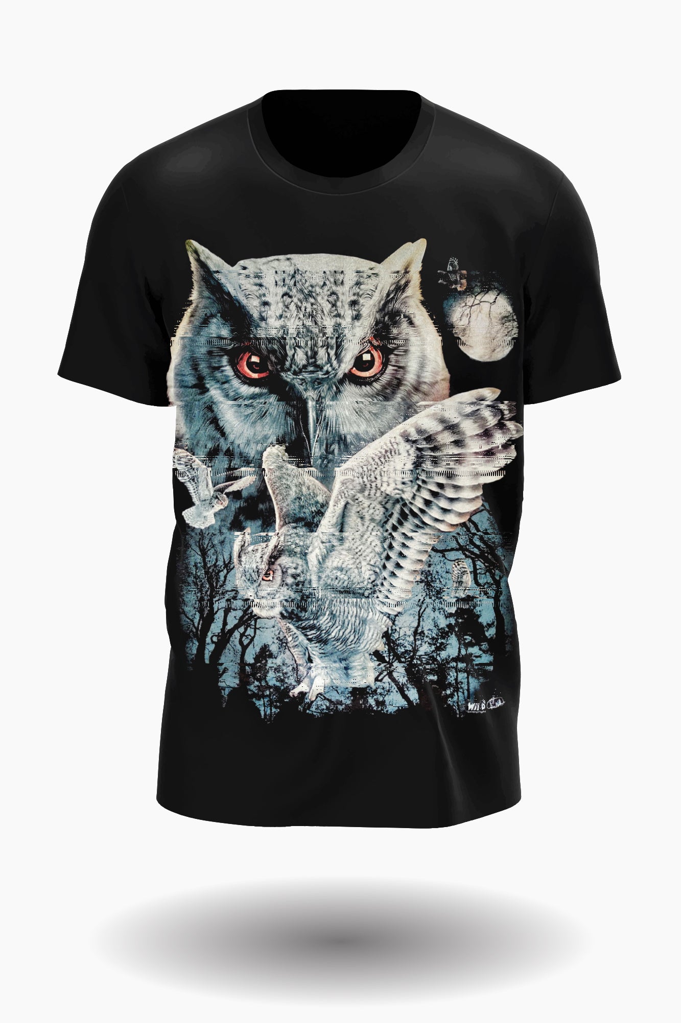 Wild Clothing Schnee Eulen T-Shirt