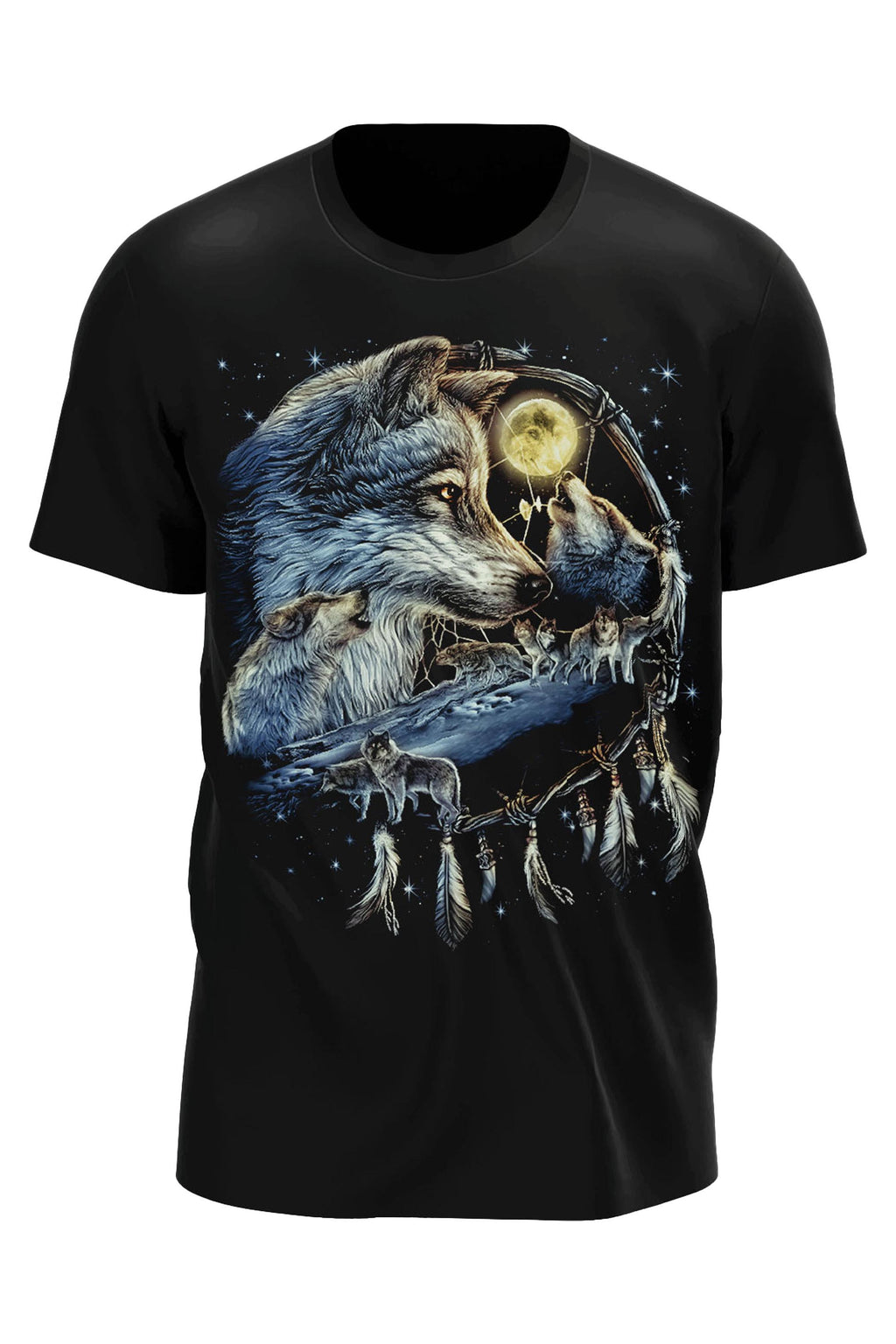 Wild Clothing Wolf in Traumfänger T-Shirt