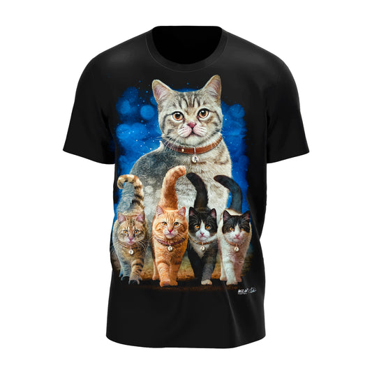 5 Katzen