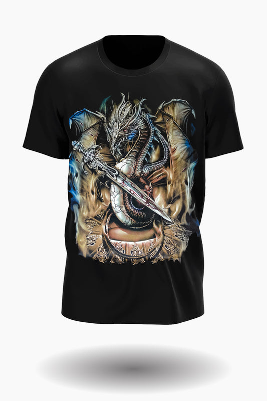 Wild Clothing Drachen Krieger T-Shirt