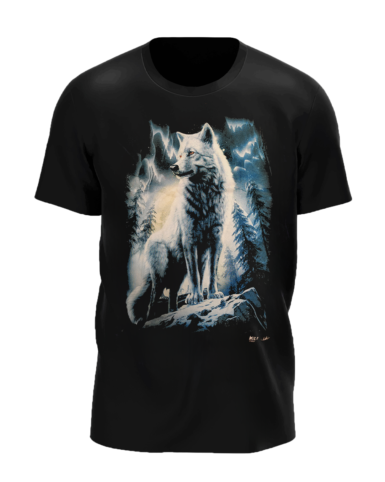 Weißer Wolf Forest