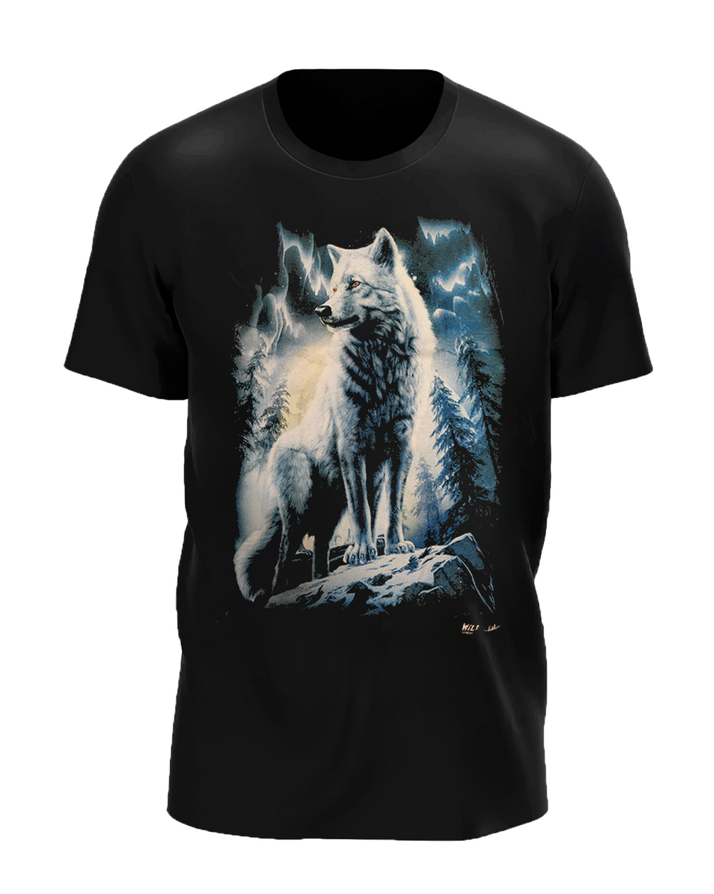 Weißer Wolf Forest