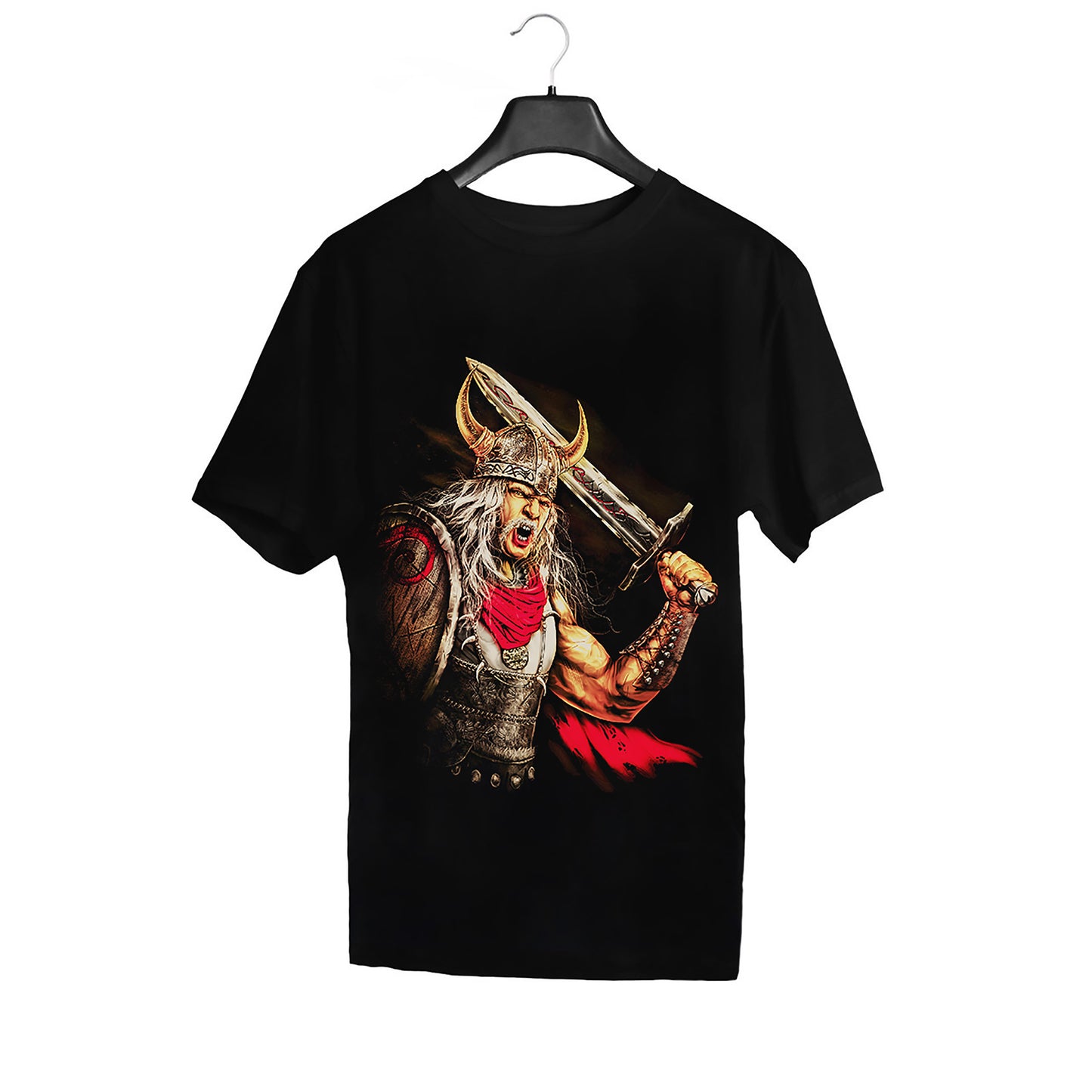 Wild Clothing Wikinger mit Schwert T-Shirt
