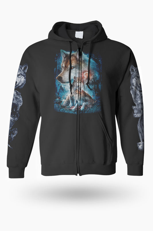 Wild Clothing Wolf Hoodie