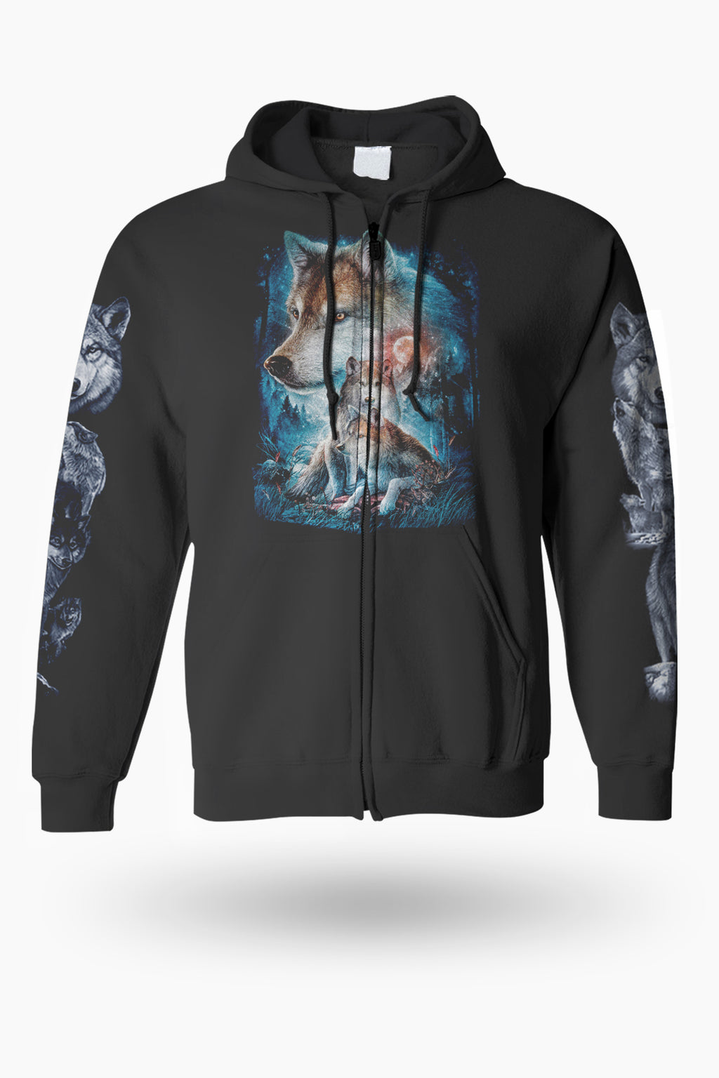 Wild Clothing Wolf Hoodie