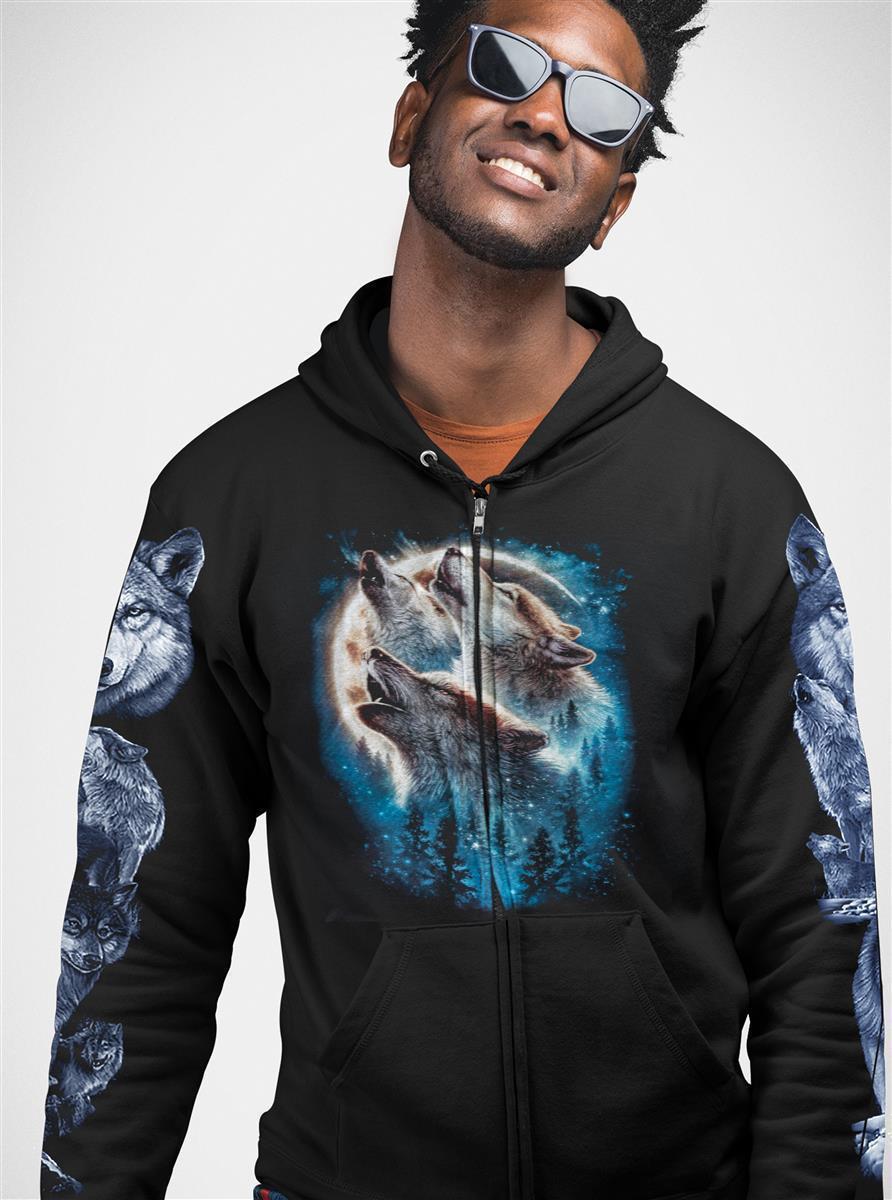 Wild Clothing Howlin Wolf Hoodie