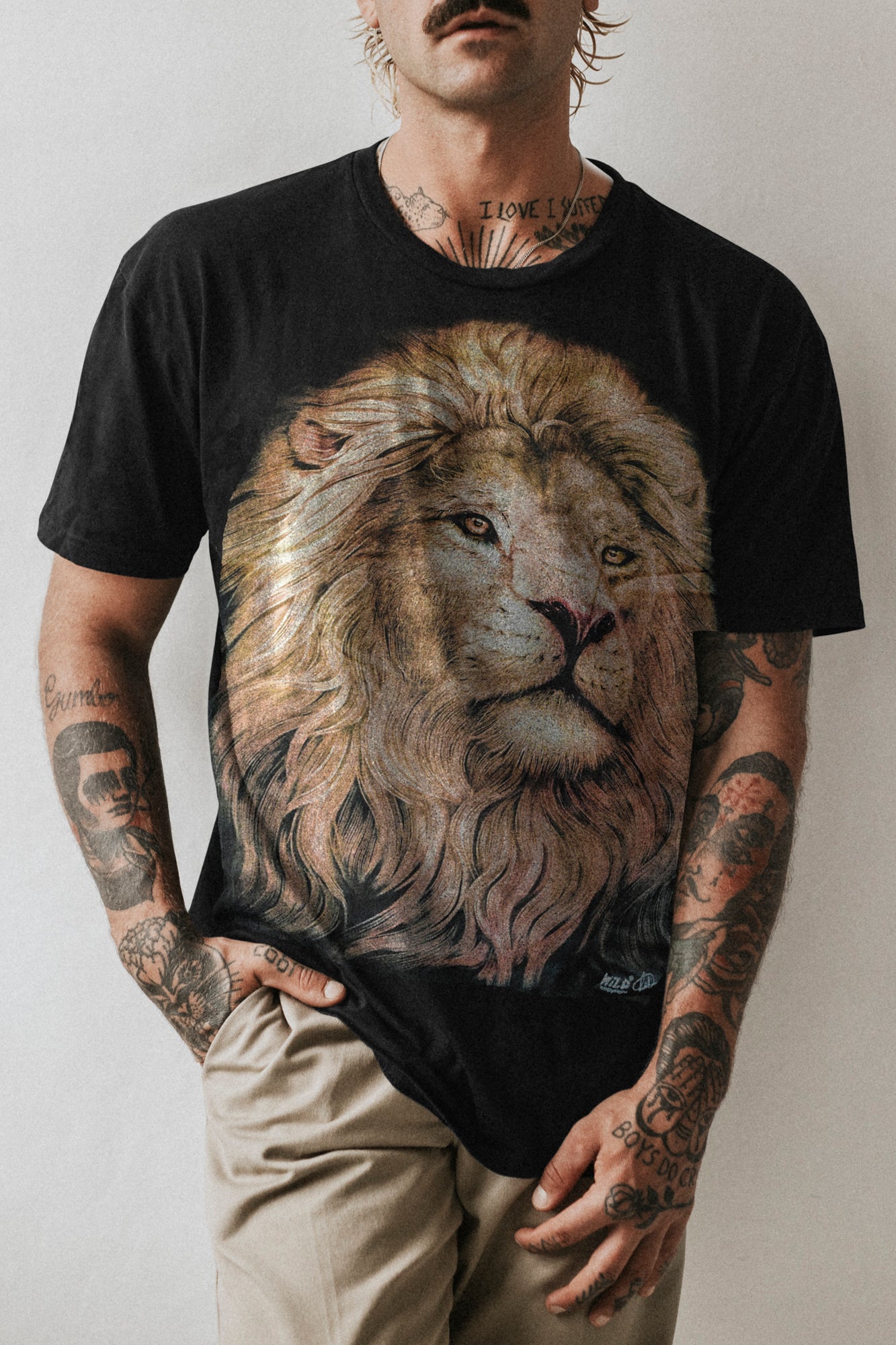 Wild Clothing Löwe T-Shirt