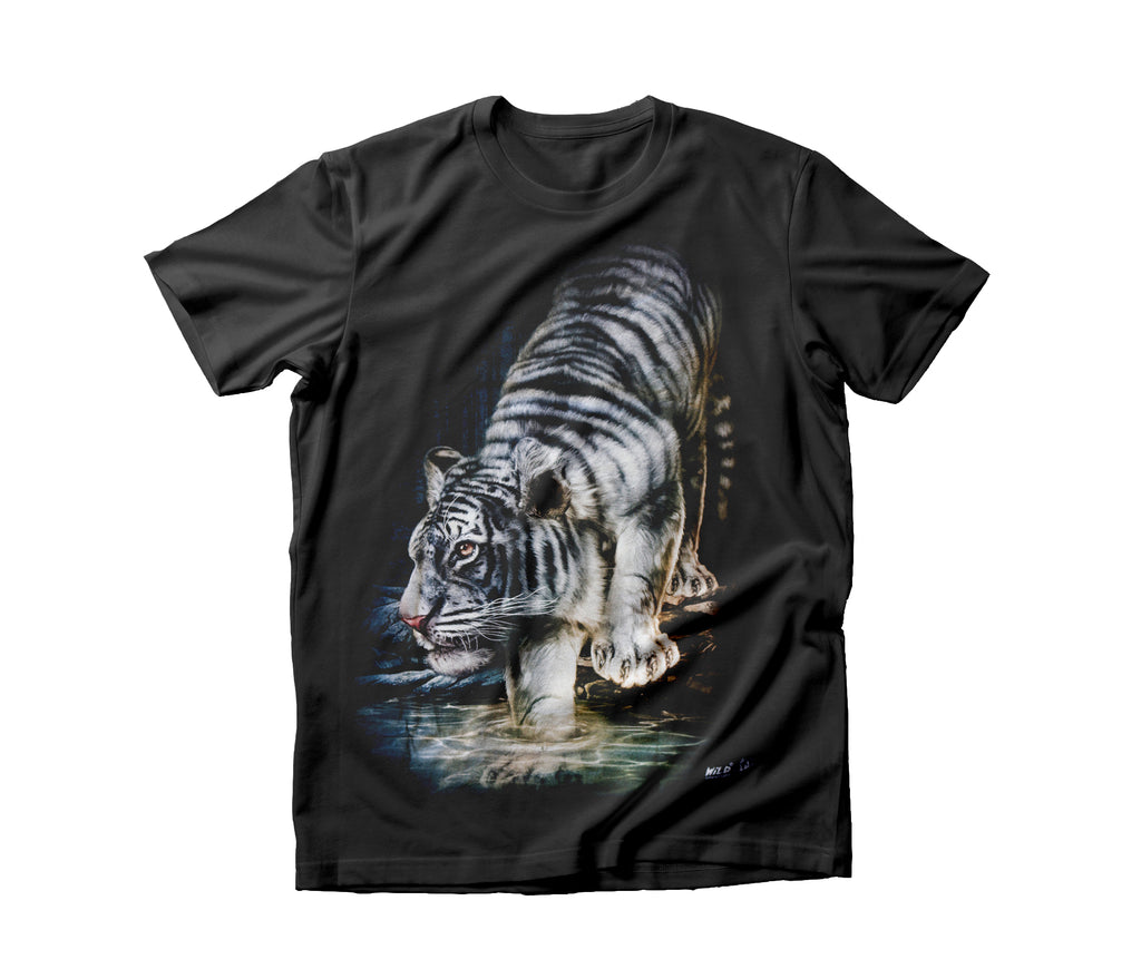 Wild Clothing Weißer Tiger T-Shirt