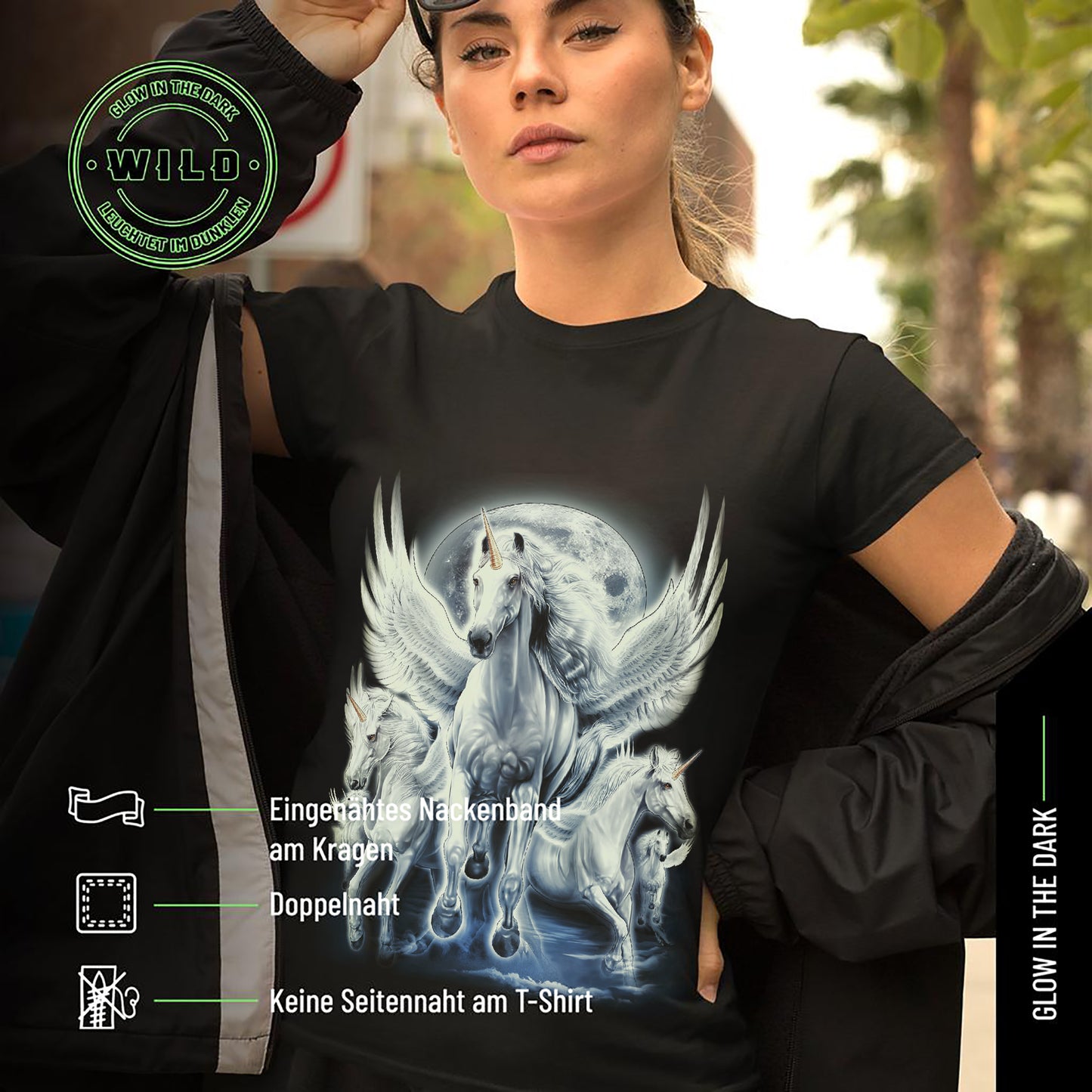 Wild Clothing Unicorn Pegasus T-Shirt