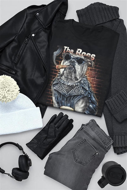 Wild Glow in the Dark The Boss Bulldogg T-Shirt