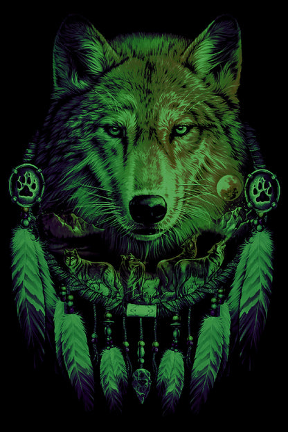 Wild Clothing Traunfänger und Wolf T-Shirt