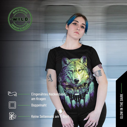 Wild Clothing Traunfänger und Wolf T-Shirt