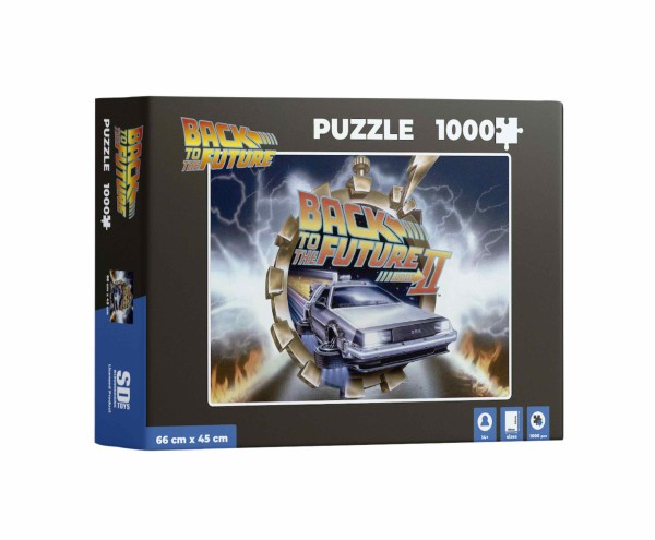 Zurück in die Zukunft Delorean Puzzle 1000 Teile