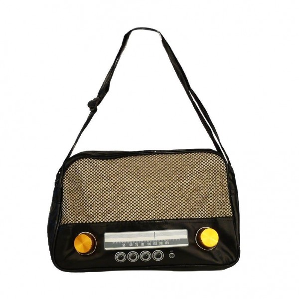 Radio Optik Umhängetasche im Messengerbag Design