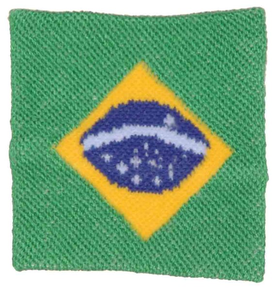 Schweißband Obrigado Brasilien Flagg