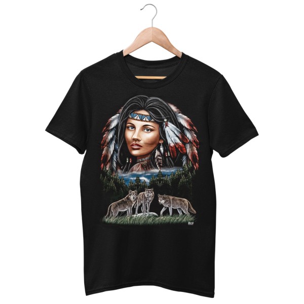 Wild Pocahontas Tribe T-Shirt