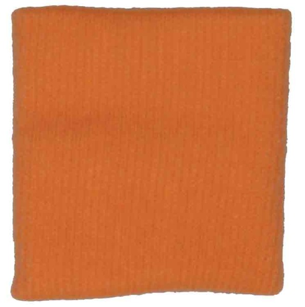 Schweißband Frottee Unifarben Orange
