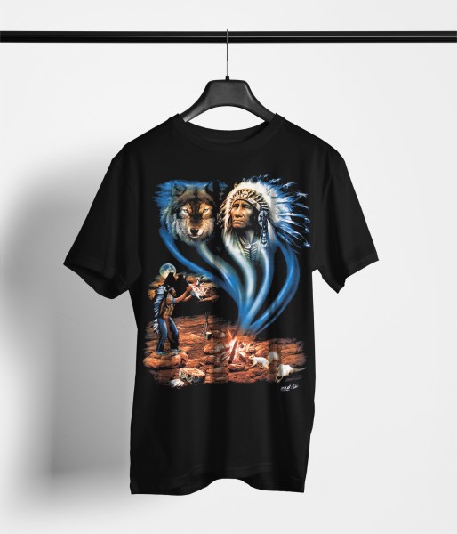 Wild Clothing Indianer Geist T-Shirt