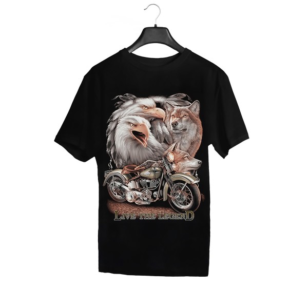 Live the Legand Biker T-Shirt