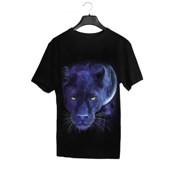 Wild Glow in the Dark Black Panther T-Shirt
