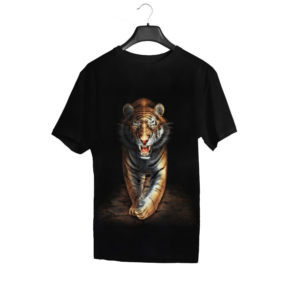 Wild Glow in the Dark Bengalischer Tiger T-Shirt