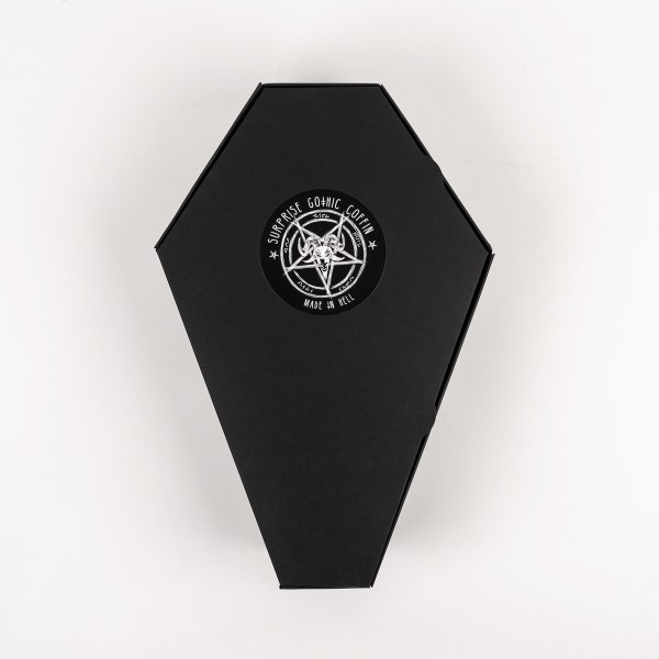 Gothic Sarg Mystery Überraschungsbox Black Coffin 12 Teile