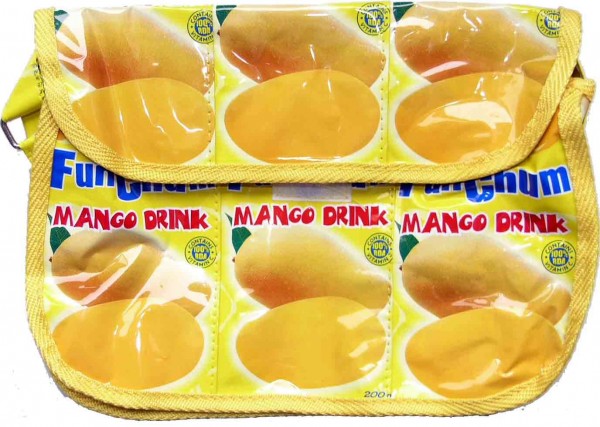 Mango Drink Recycling Umhängetasche
