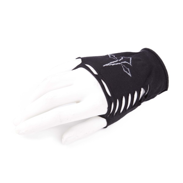 Dolch Gothic Fingerlose Handschuhe
