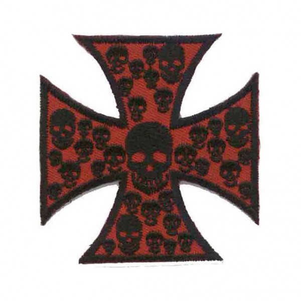 EIsernes Kreuz Totenkopf Patch