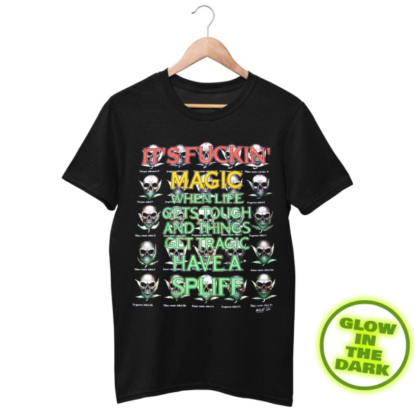 Marihuana Totenkopf T-Shirt