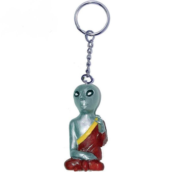 Dalai Stoned Polyresine Alien Schlüsselanhänger