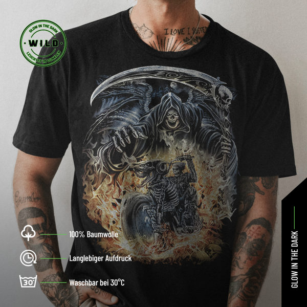 Raser Death Biker T-Shirt